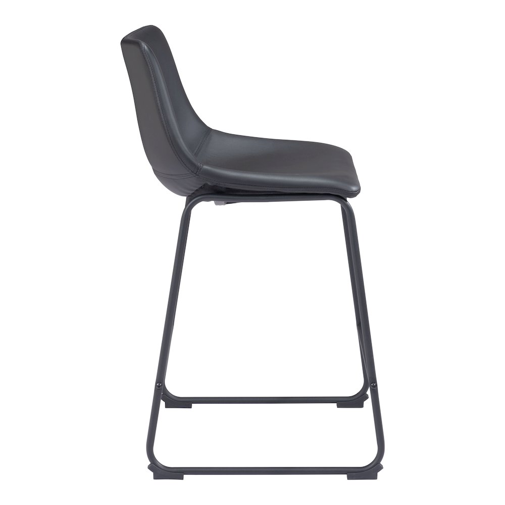 Smart Counter Stool (Set of 2) Black. Picture 2