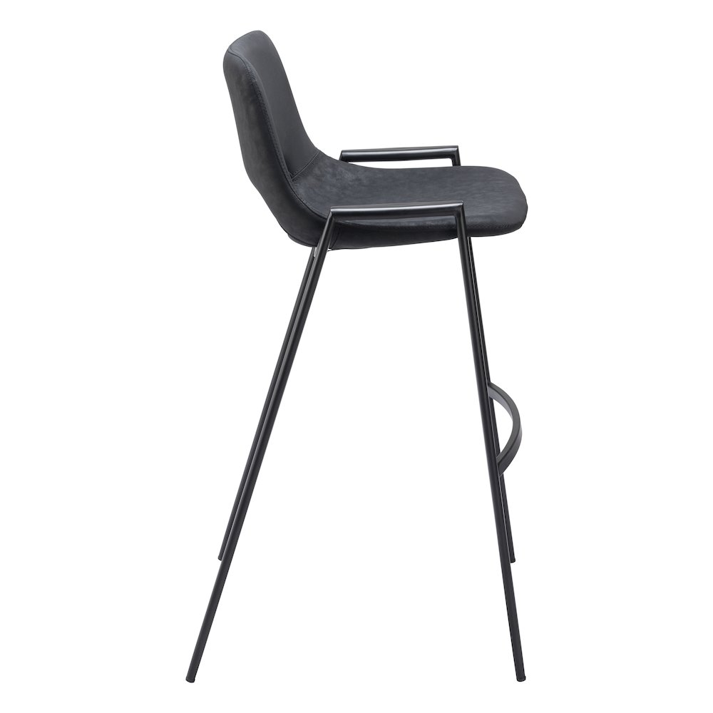 Desi Barstool (Set of 2) Black. Picture 2