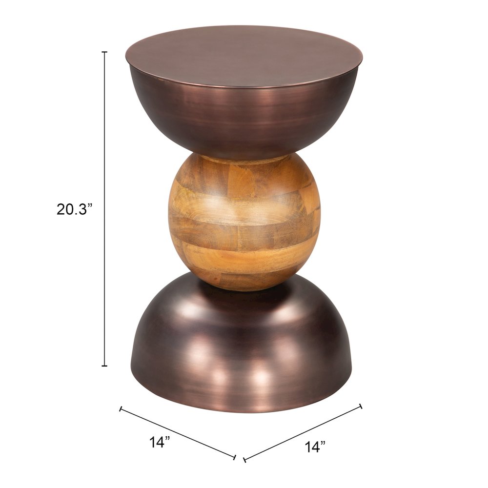 Tripoli Side Table Bronze. Picture 7