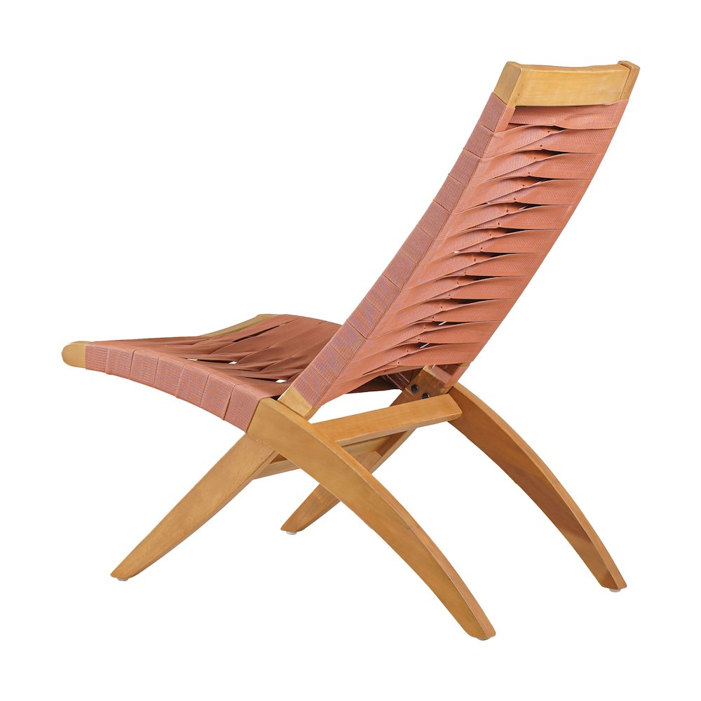 Rova Lounge Chair Terracotta. Picture 5