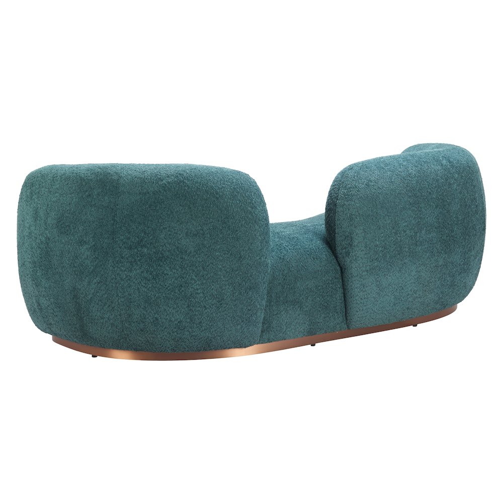 Jamela Sofa Teal. Picture 5