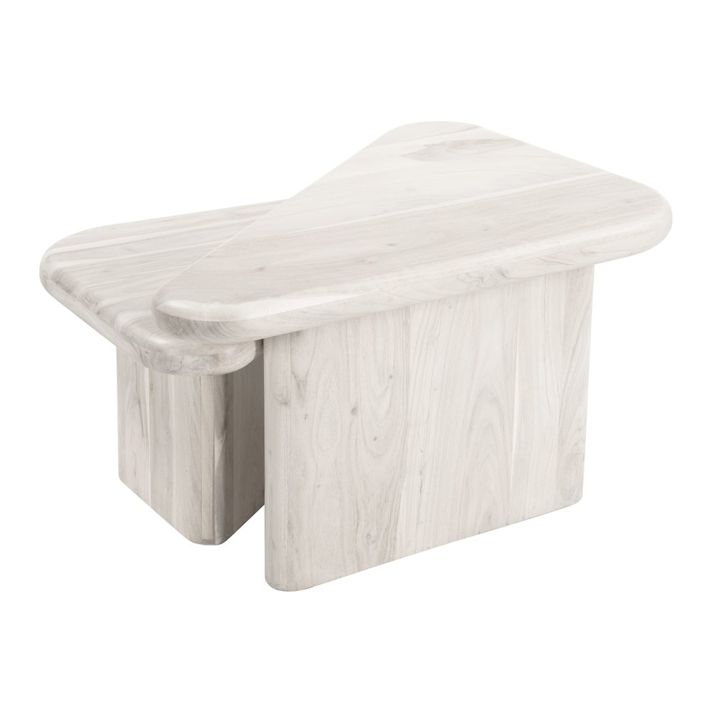 Navidic Coffee Table Set (2-Piece) Whitewashed. Picture 9