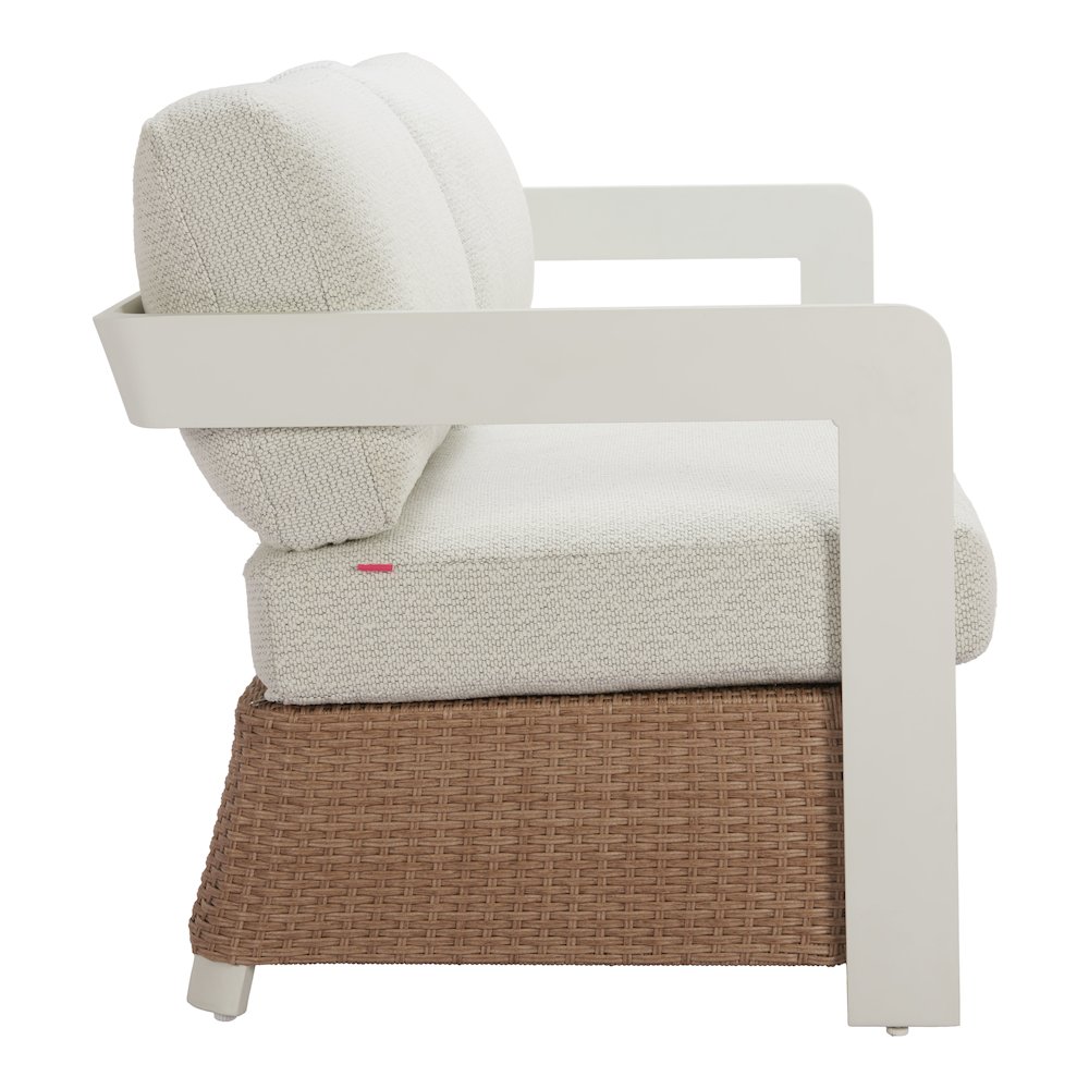 Gelo Sofa White & Brown. Picture 2