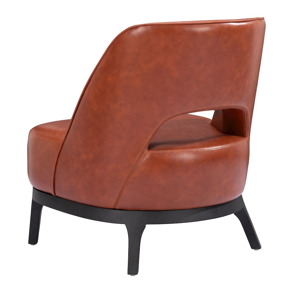 Mistley Accent Chair Brown. Picture 5