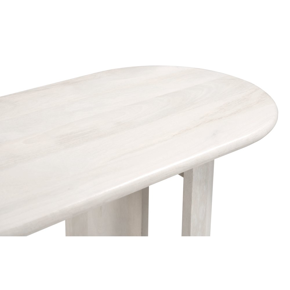 Risan Console Table Whitewashed. Picture 5