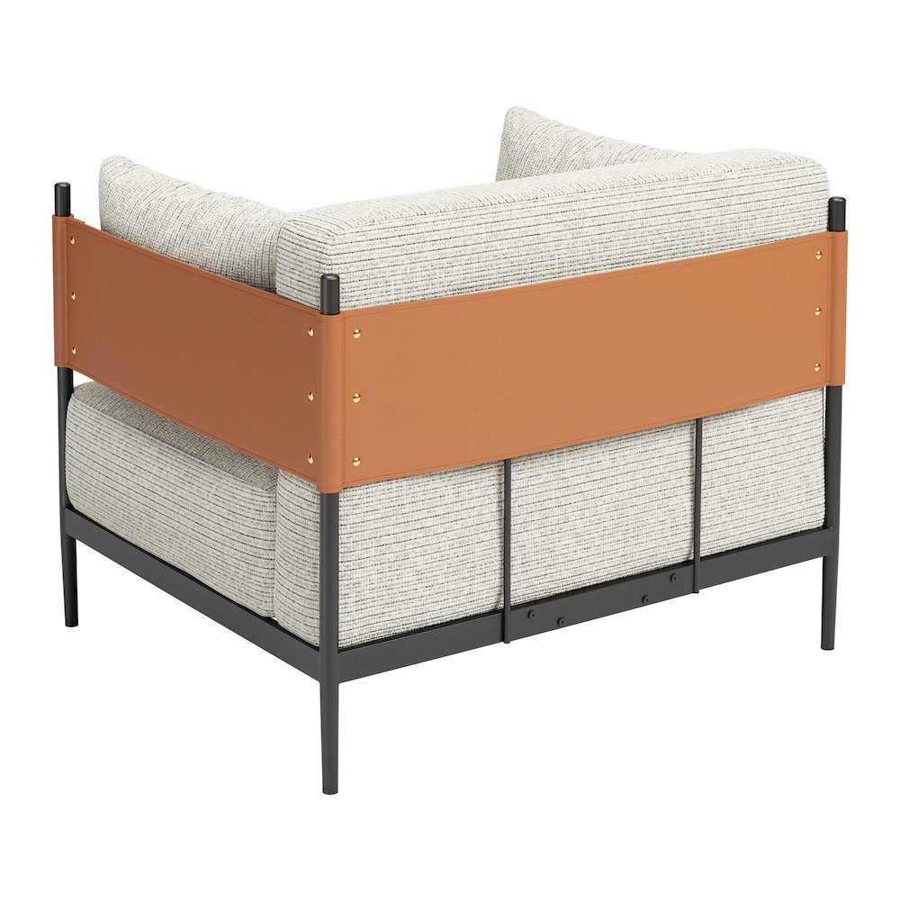 Stirbe Armchair Gray. Picture 5