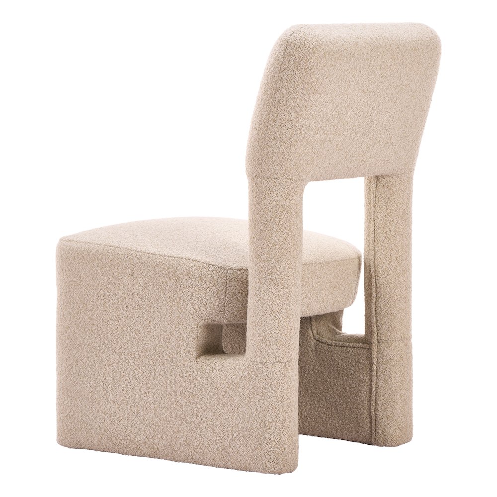 Dewey Dining Chair (Set of 2) Beige. Picture 8