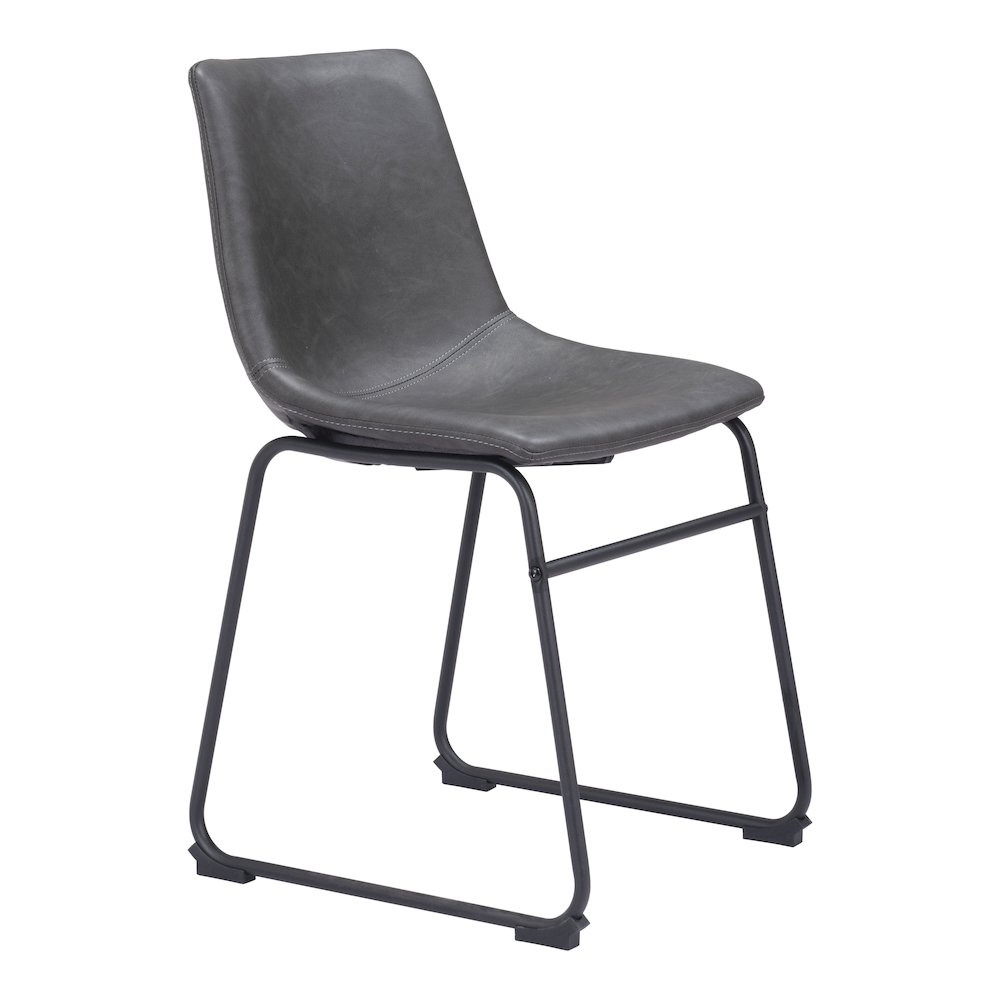 Smart Dining Chair (Set of 2) Charcoal. Picture 10