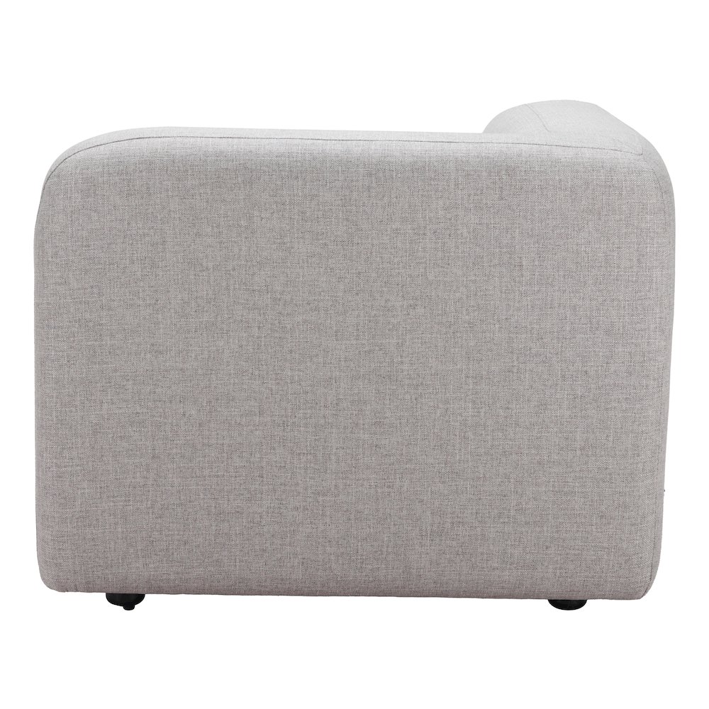 Biak Corner Chair Gray. Picture 4