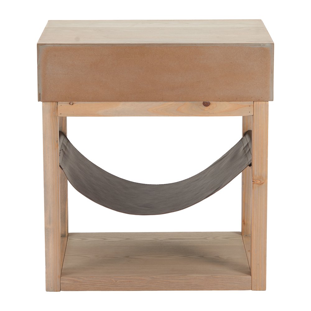 Haram Side Table Natural. Picture 4