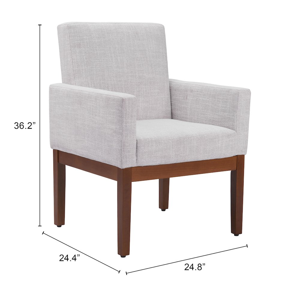 Senzil Dining Chair Ivory. Picture 7