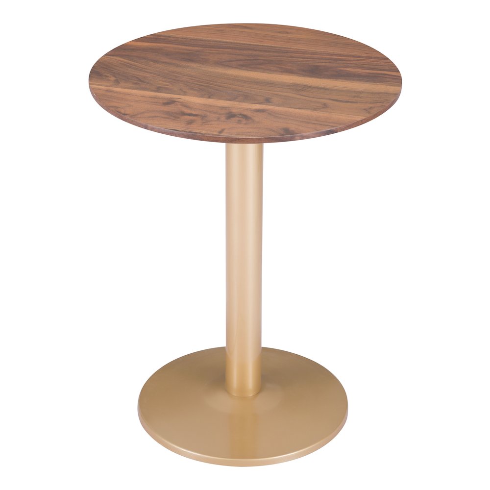 Alto Bistro Table Brown & Gold. Picture 4