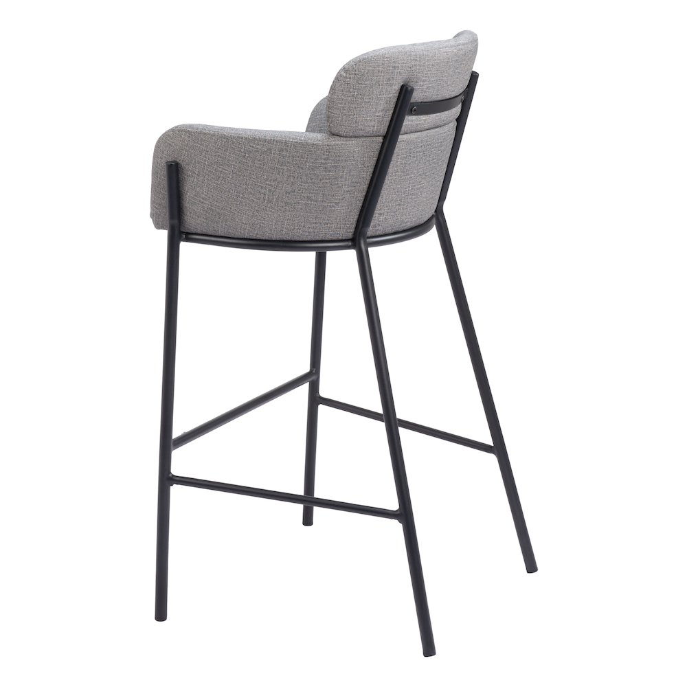 Bremor Barstool Slate Gray. Picture 5
