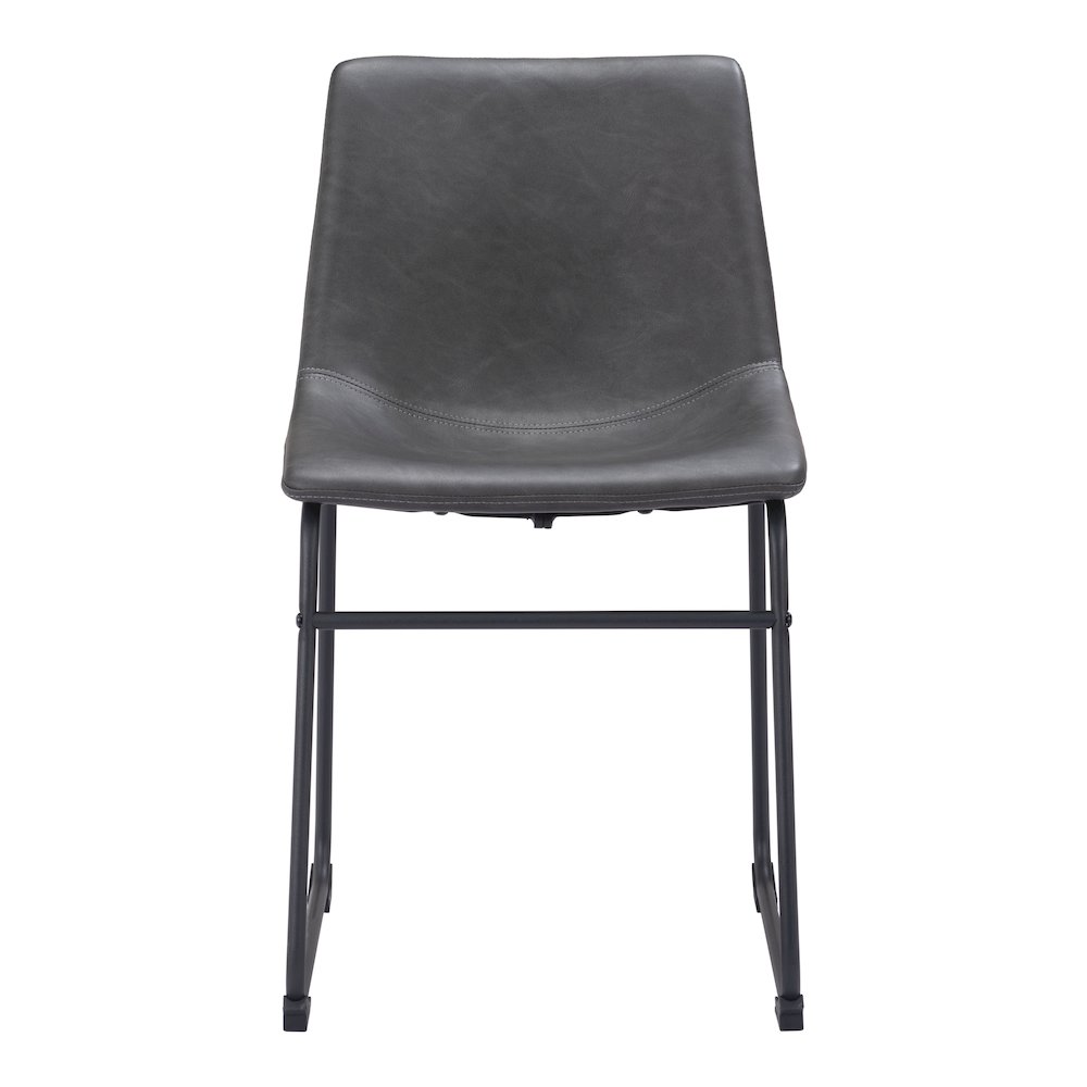 Smart Dining Chair (Set of 2) Charcoal. Picture 3