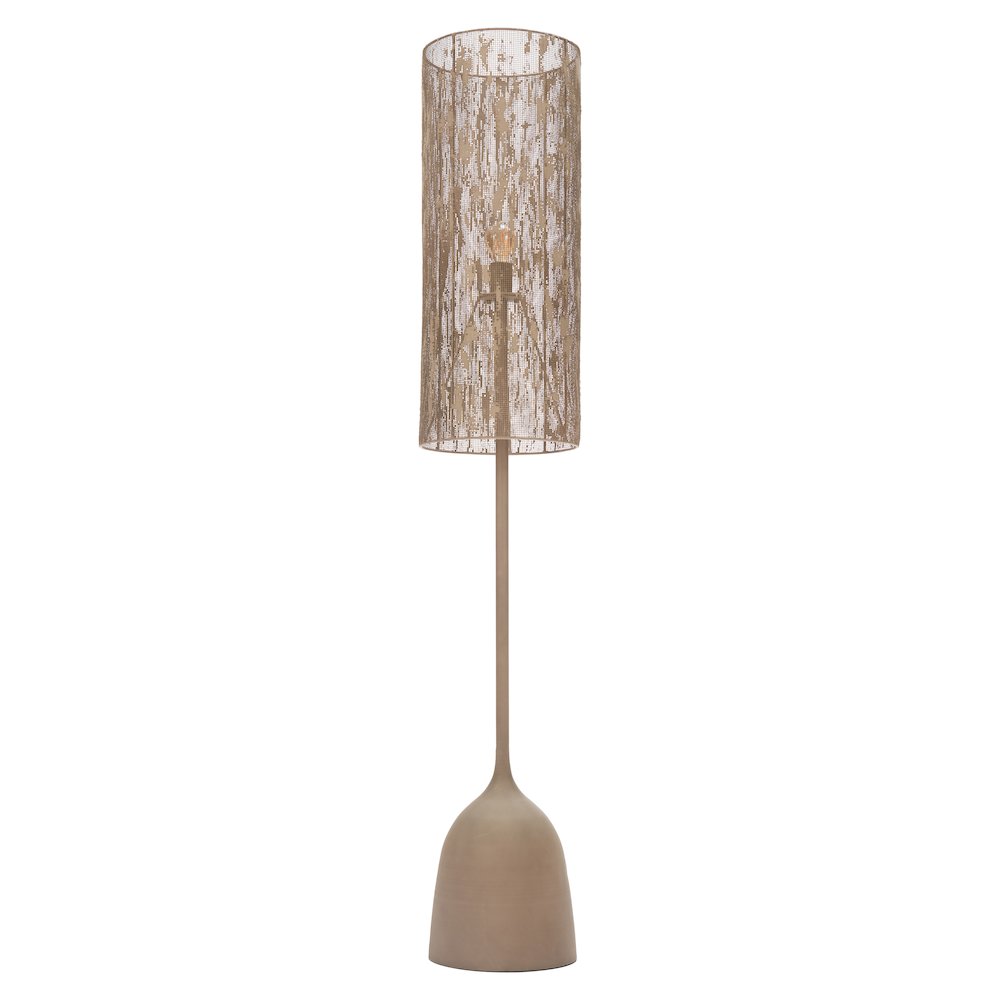 Buff Floor Lamp Taupe. Picture 7