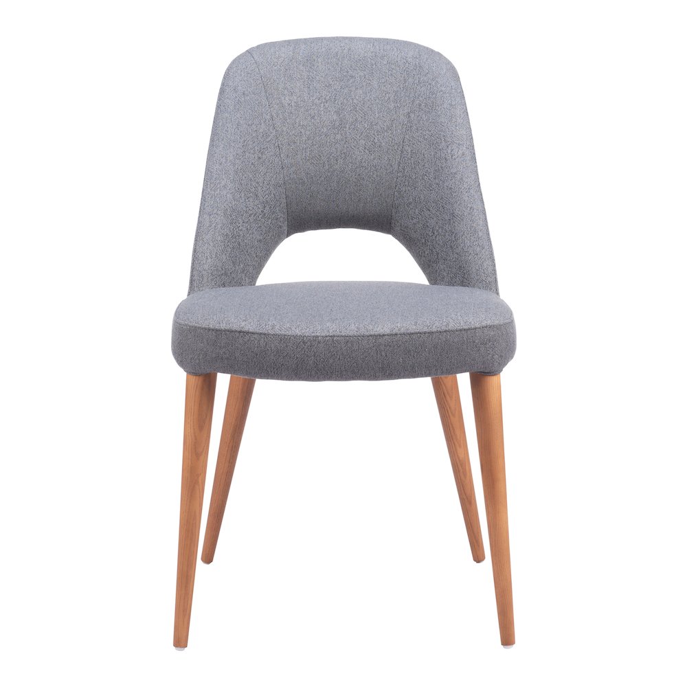 Leith Dining Chair (Set of 2) Gray. Picture 3