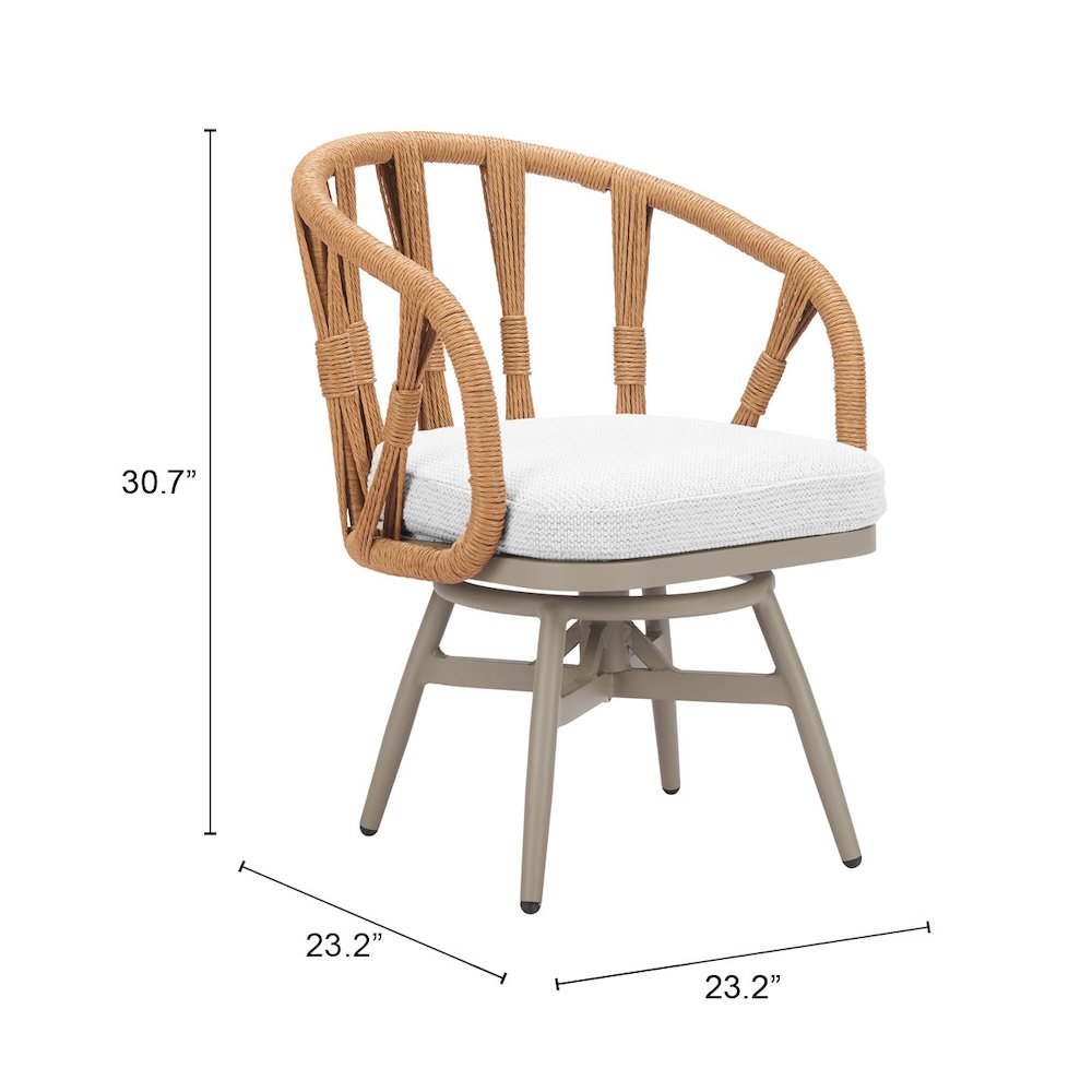 Safal Swivel Dining Chair Multicolor. Picture 7
