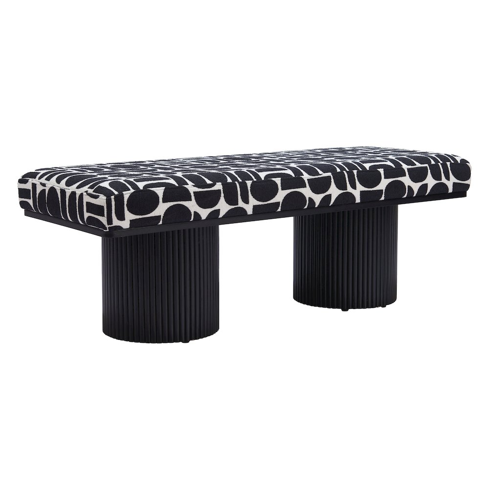 Botoia Bench Black & White. Picture 5