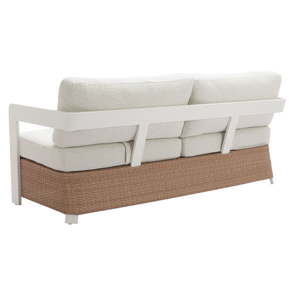 Gelo Sofa White & Brown. Picture 5