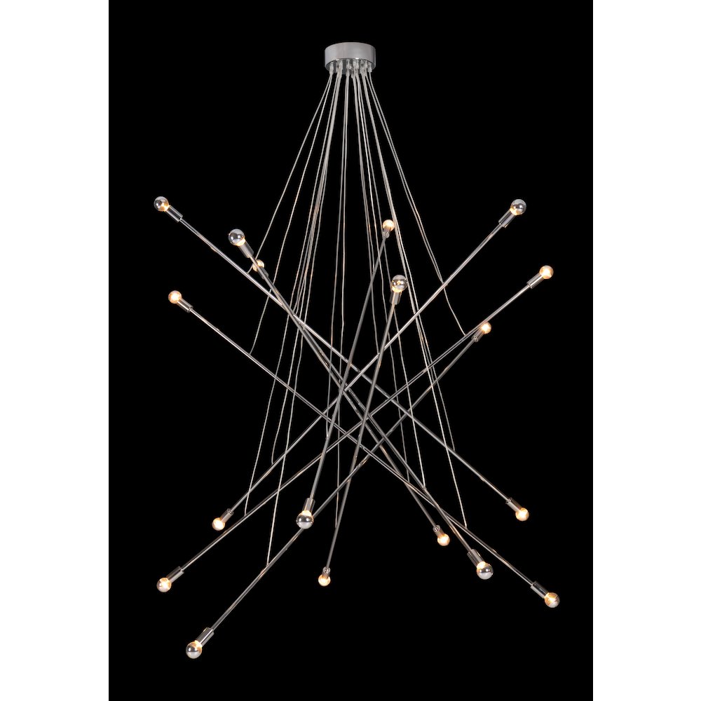 Belief Ceiling Lamp Chrome. Picture 2