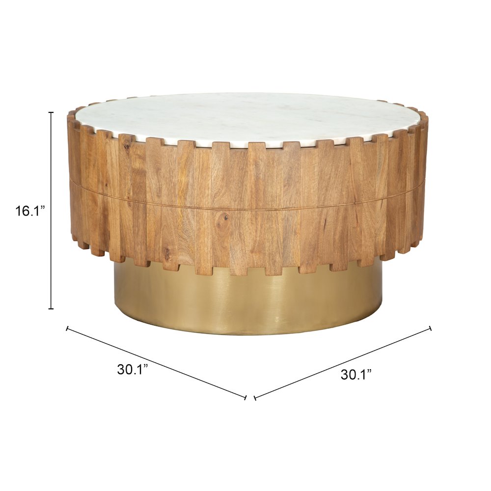 Bombay Coffee Table Natural. Picture 8