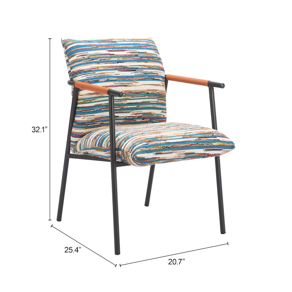 Reduga Dining Chair Multicolor. Picture 7