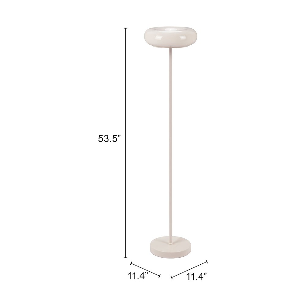 Munk Floor Lamp Beige. Picture 7