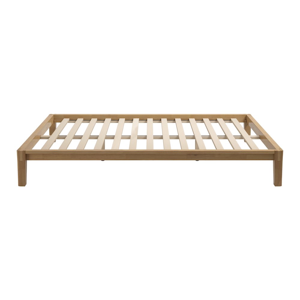 Luum Queen Platform Bed Frame Natural. Picture 4