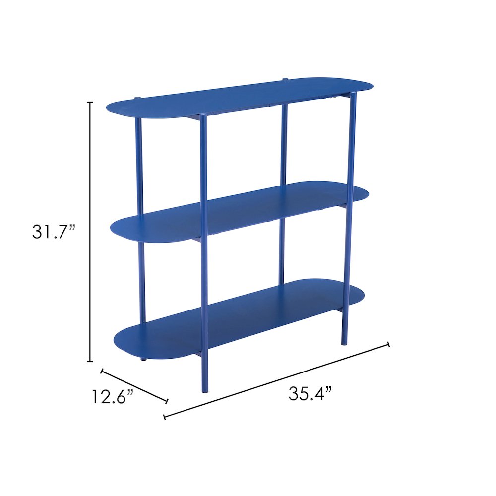 Tre Console Table Blue. Picture 7