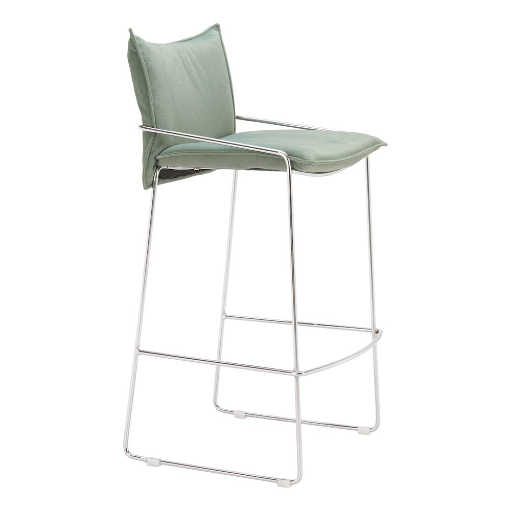 Pola Barstool Green. Picture 1