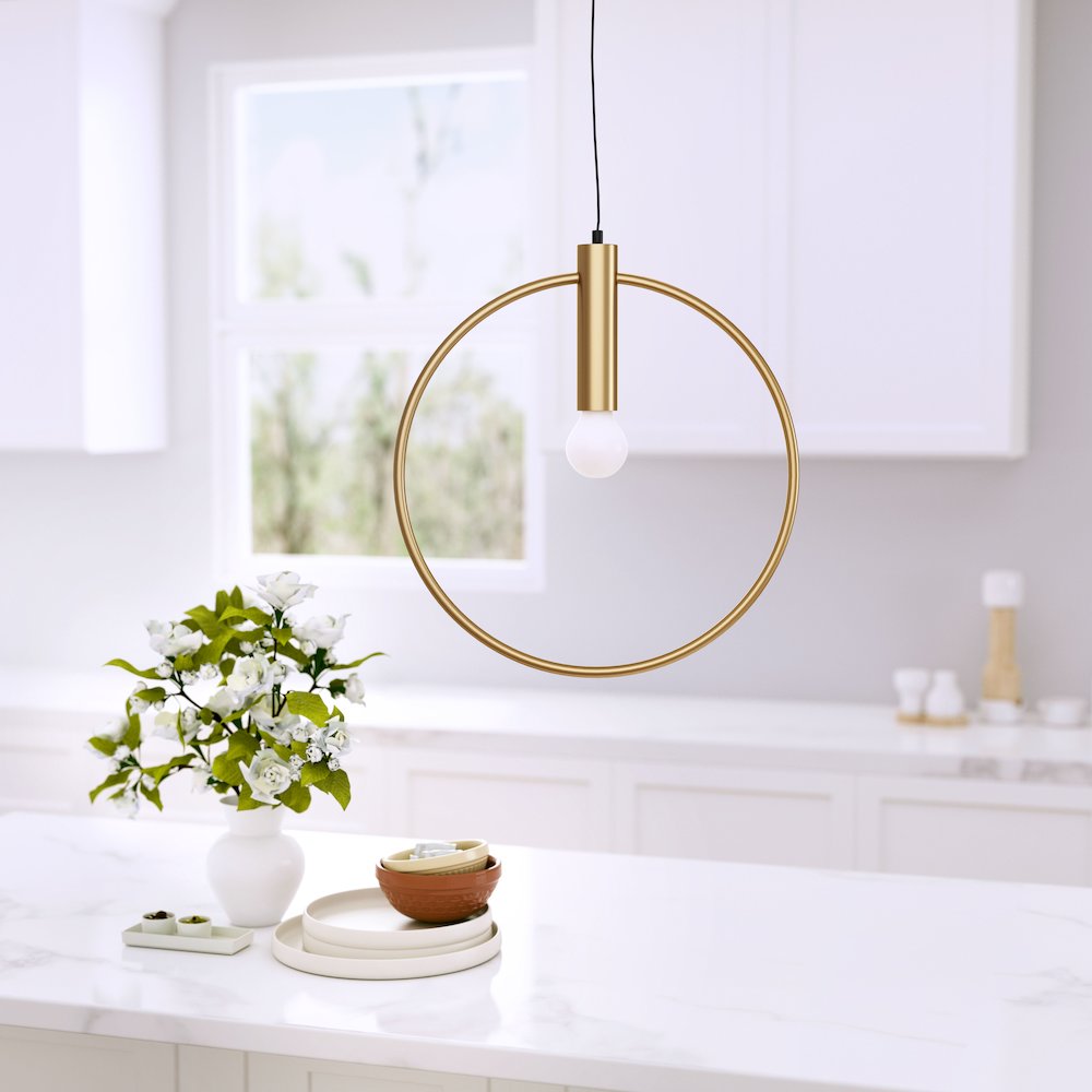 Irenza Ceiling Lamp Brass. Picture 8