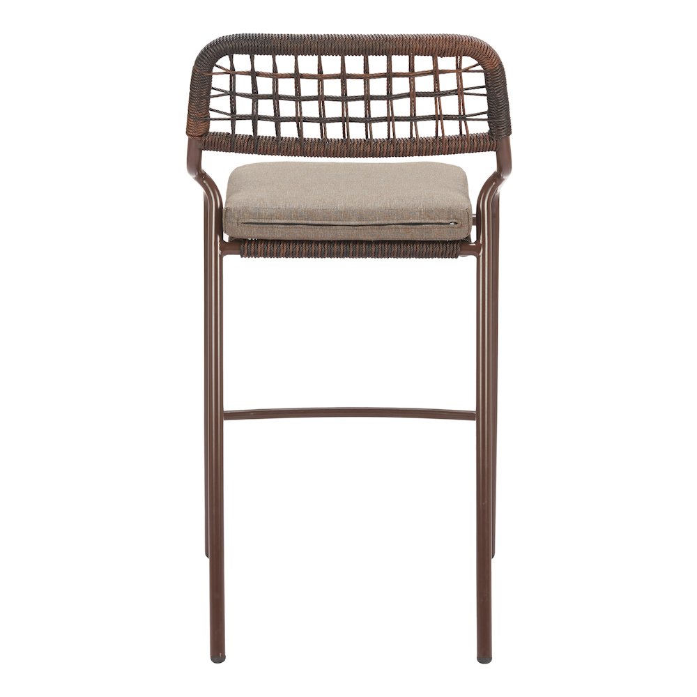 Rio Barstool (Set of 2) Brown. Picture 6