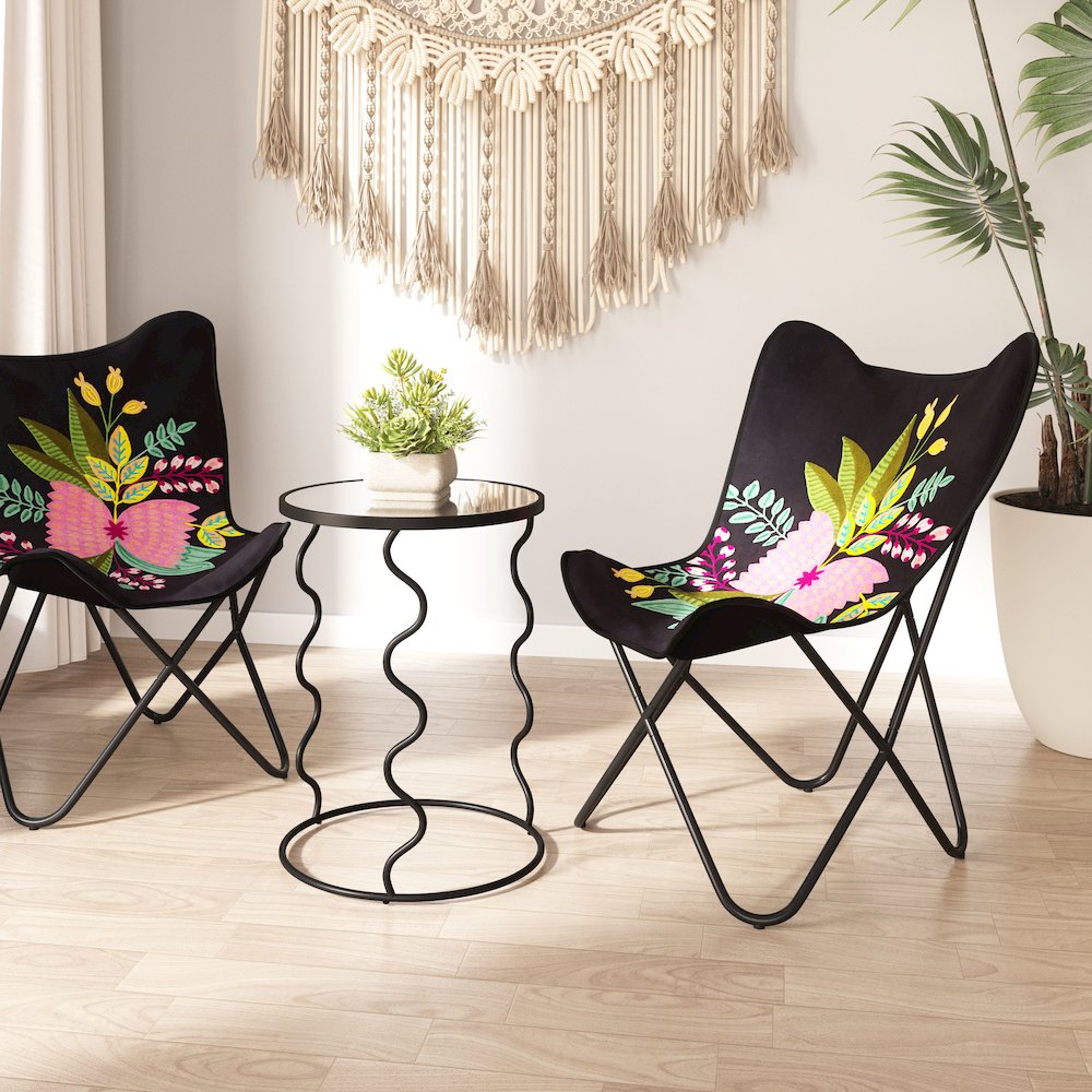 Bastia Side Table Black. Picture 7