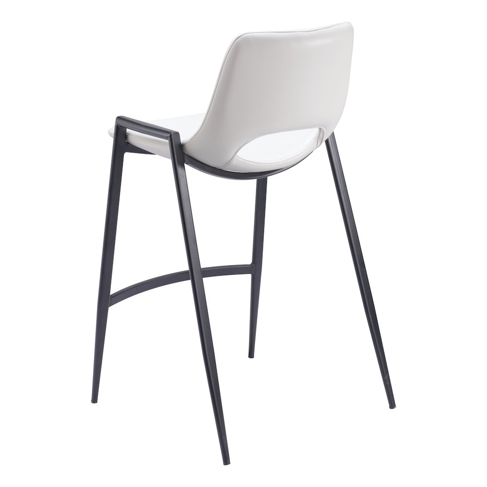 Desi Counter Stool (Set of 2) White. Picture 5