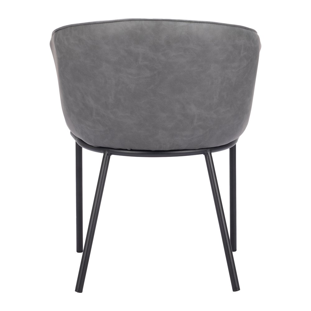 Garston Dining Chair Gray. Picture 4