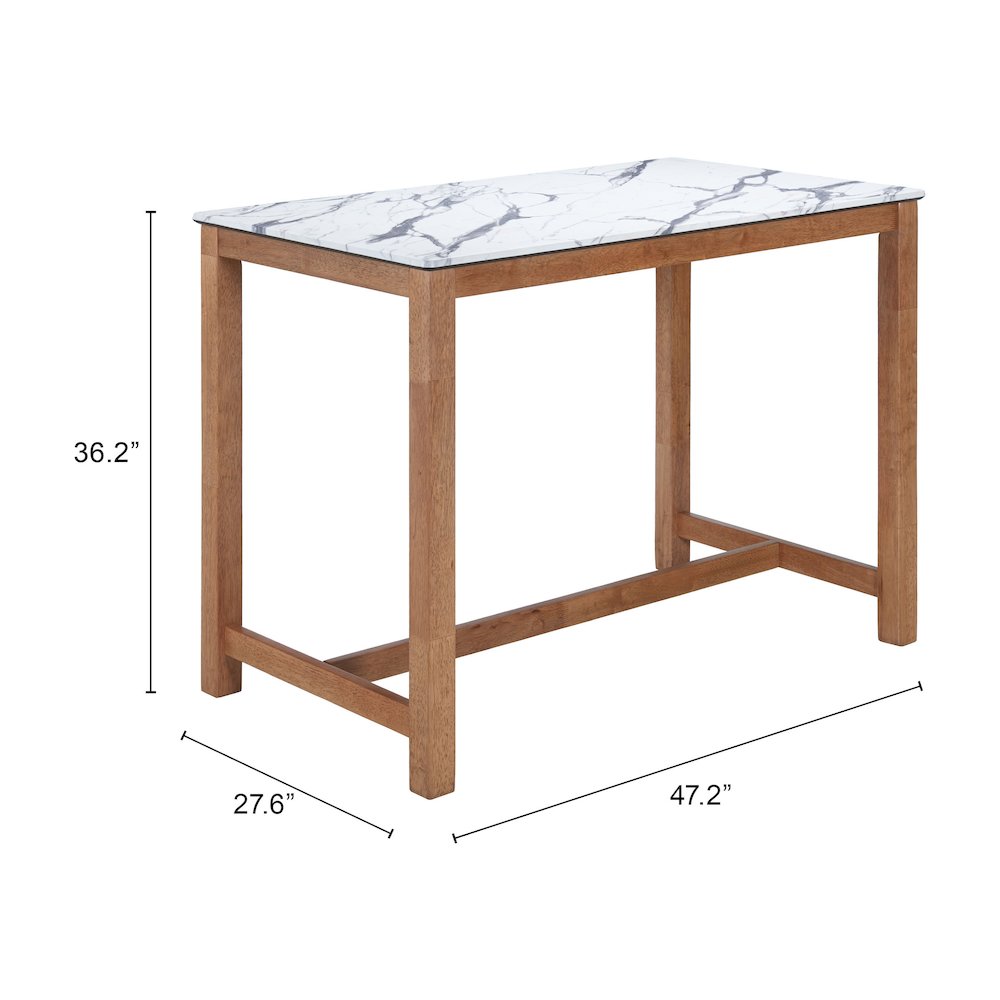 Fein Counter Table White. Picture 6