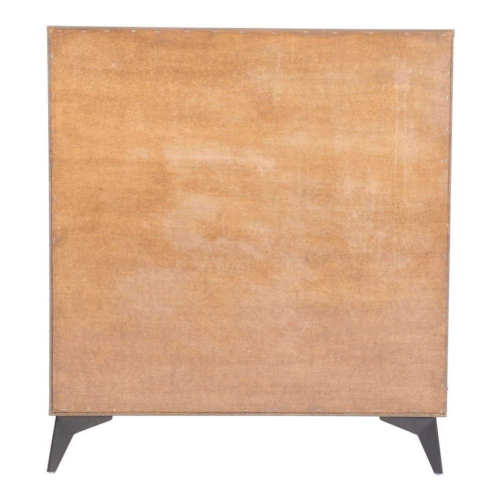 Zarif Chest Black & Walnut. Picture 4