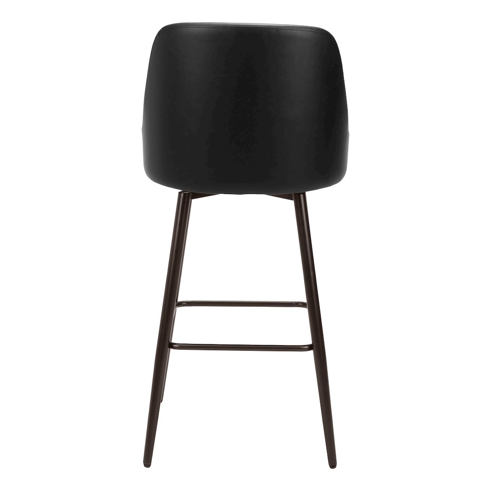 Keppel Swivel Barstool Black & Bronze. Picture 4