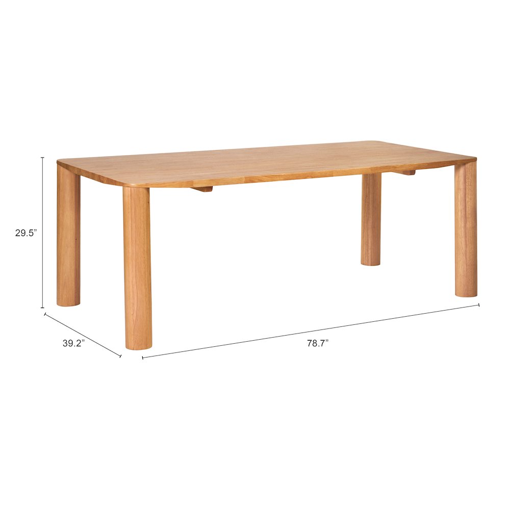 Eazy Dining Table Natural. Picture 7