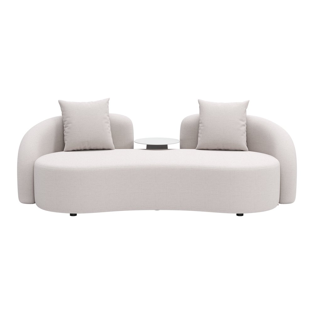 Sunny Isles Loveseat Beige. Picture 13