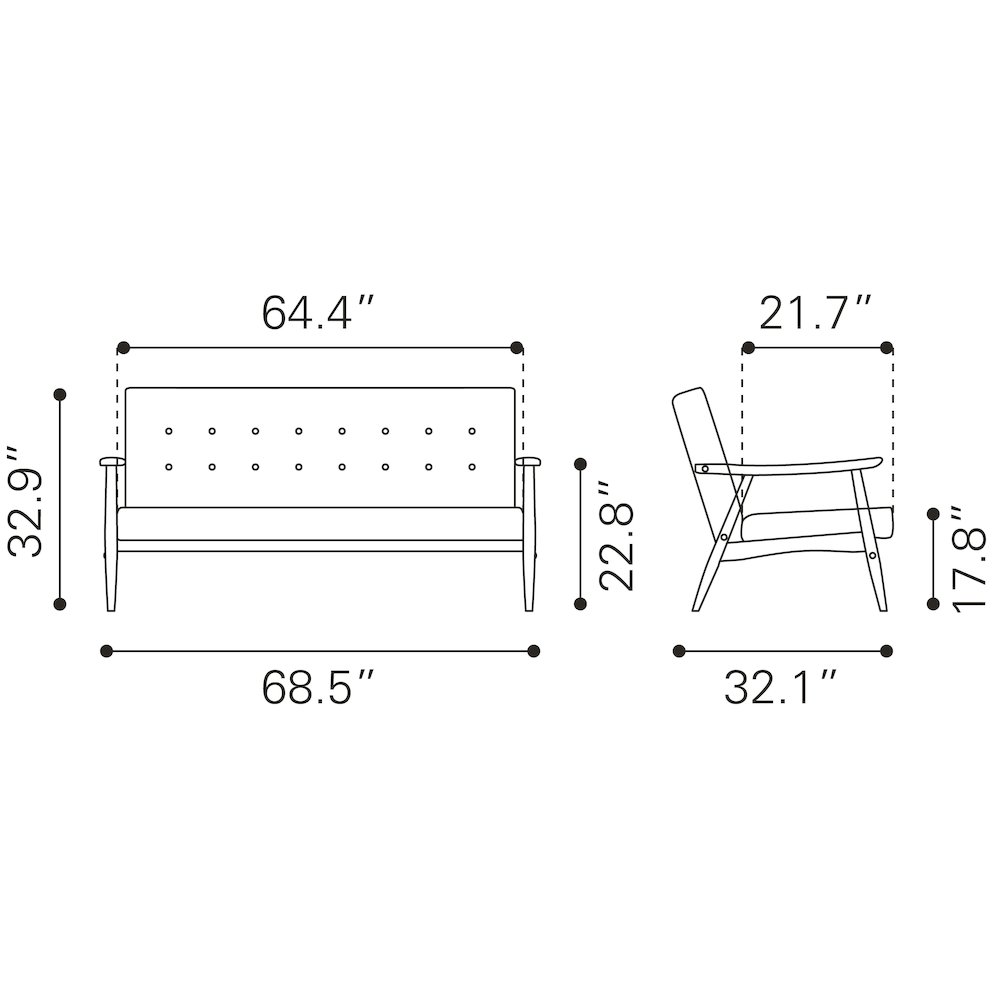 Rocky Sofa Putty. Picture 10