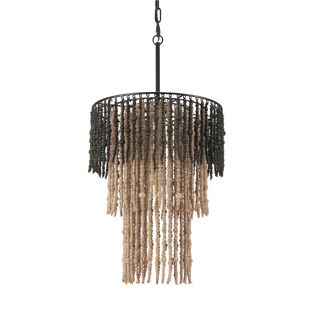 Bizu Ceiling Lamp Black & Beige. Picture 5