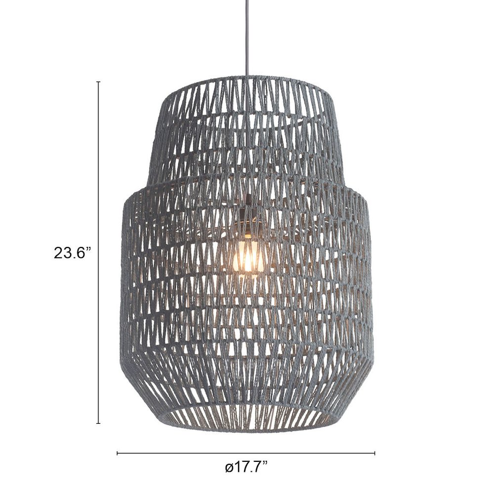 Daydream Ceiling Lamp Gray. Picture 7
