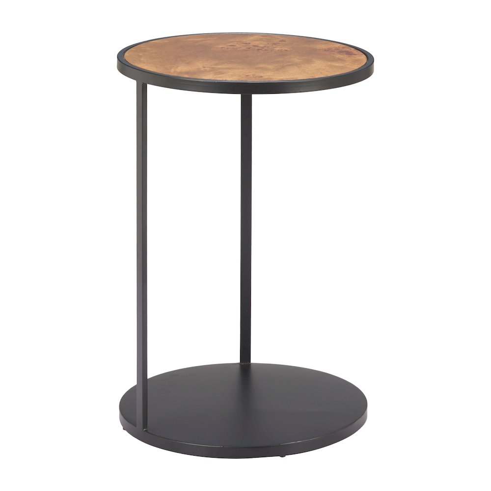 Nodo Side Table Brown & Black. Picture 1