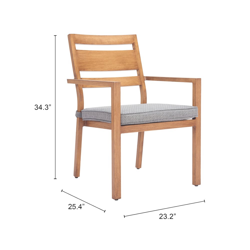 Rader Dining Chair (Set of 2) Natural. Picture 7