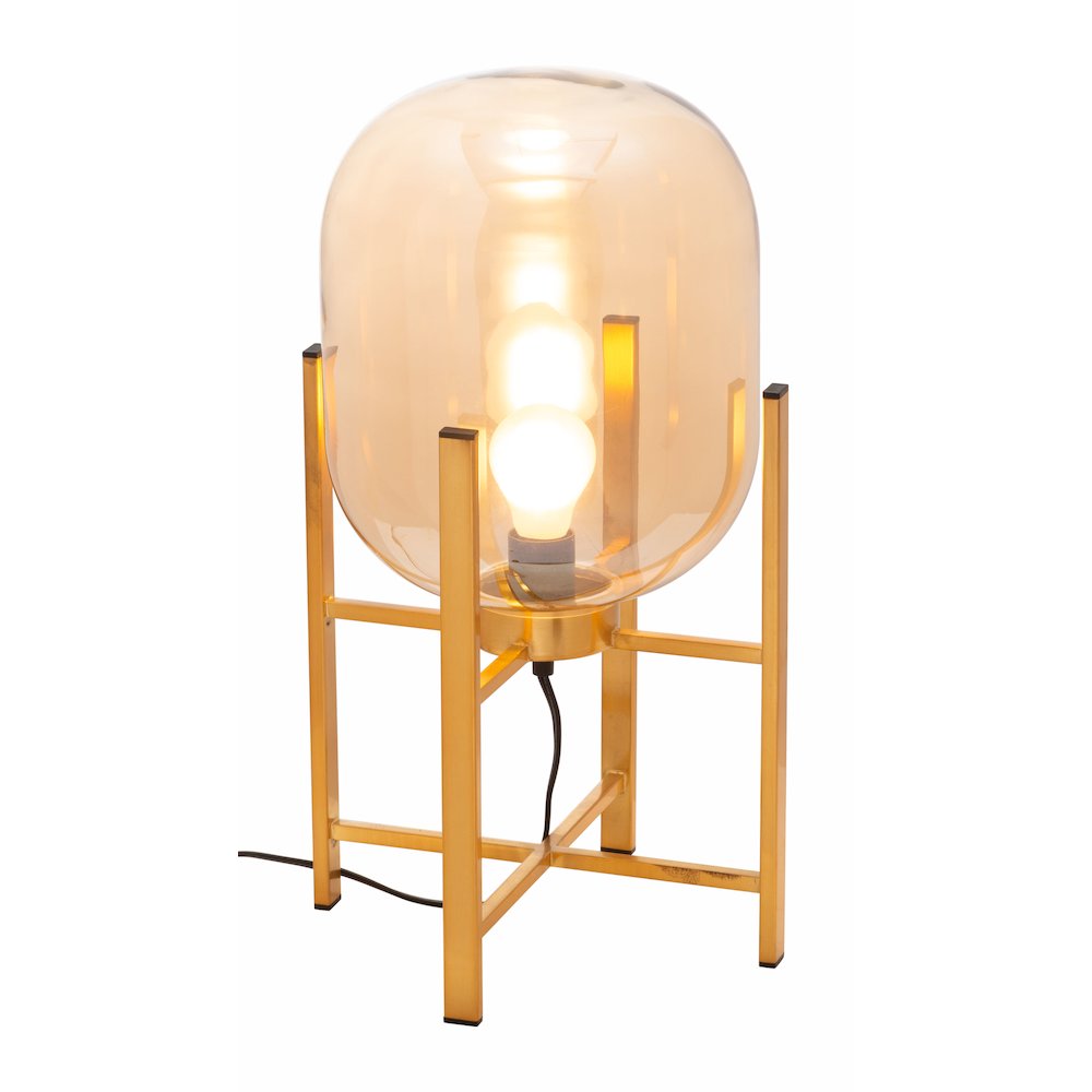 Wonderwall Table Lamp Gold. Picture 4