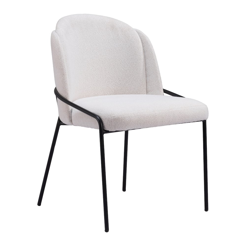 Jambi Dining Chair (Set of 2) Ivory. Picture 1