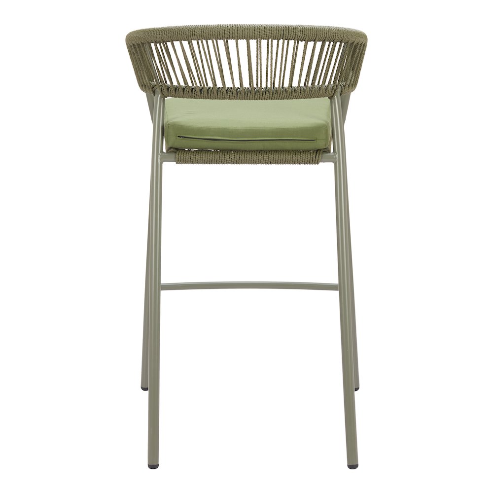 Skye Barstool (Set of 2) Green. Picture 4
