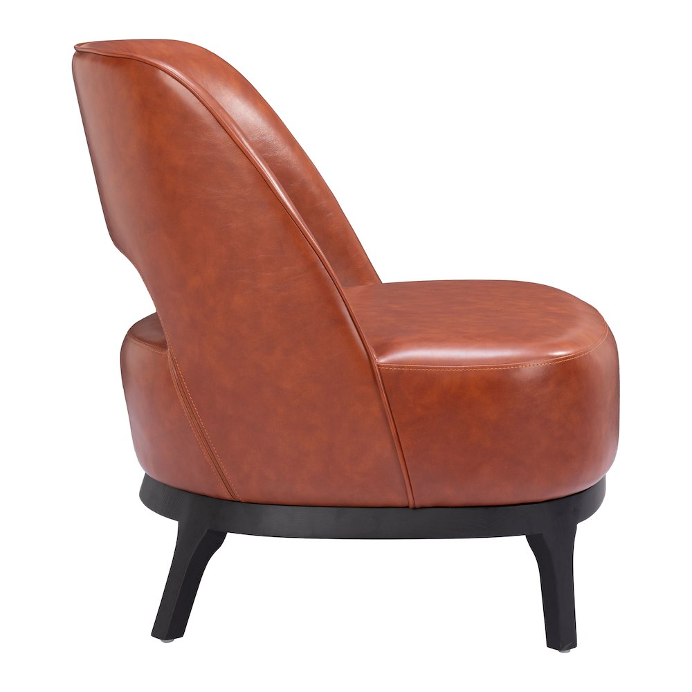 Mistley Accent Chair Brown. Picture 2