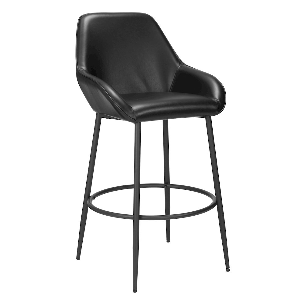 Vila Barstool (Set of 2) Black. Picture 1